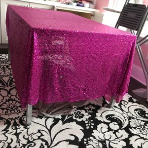 Sequin Table cloth